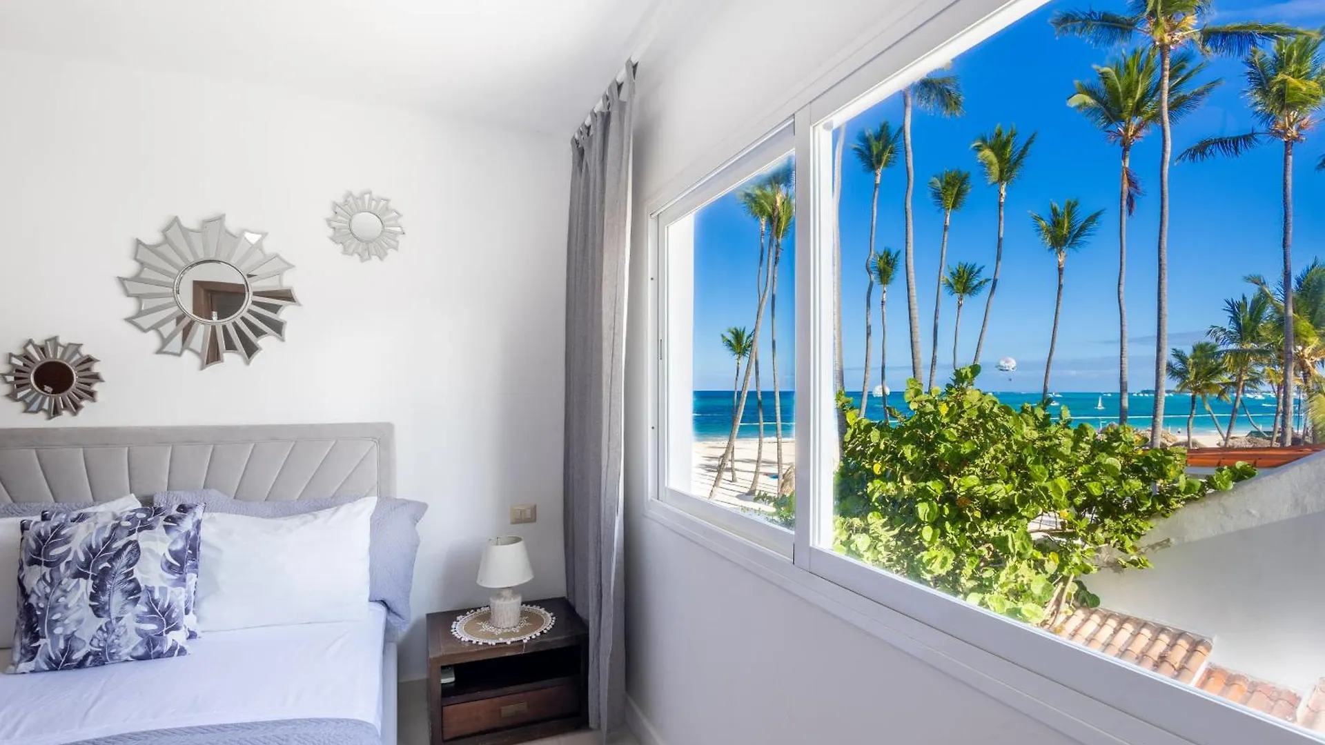 Beachfront Punta Cana Condo For Rent - Ocean View, Private Terrace, And Bbq