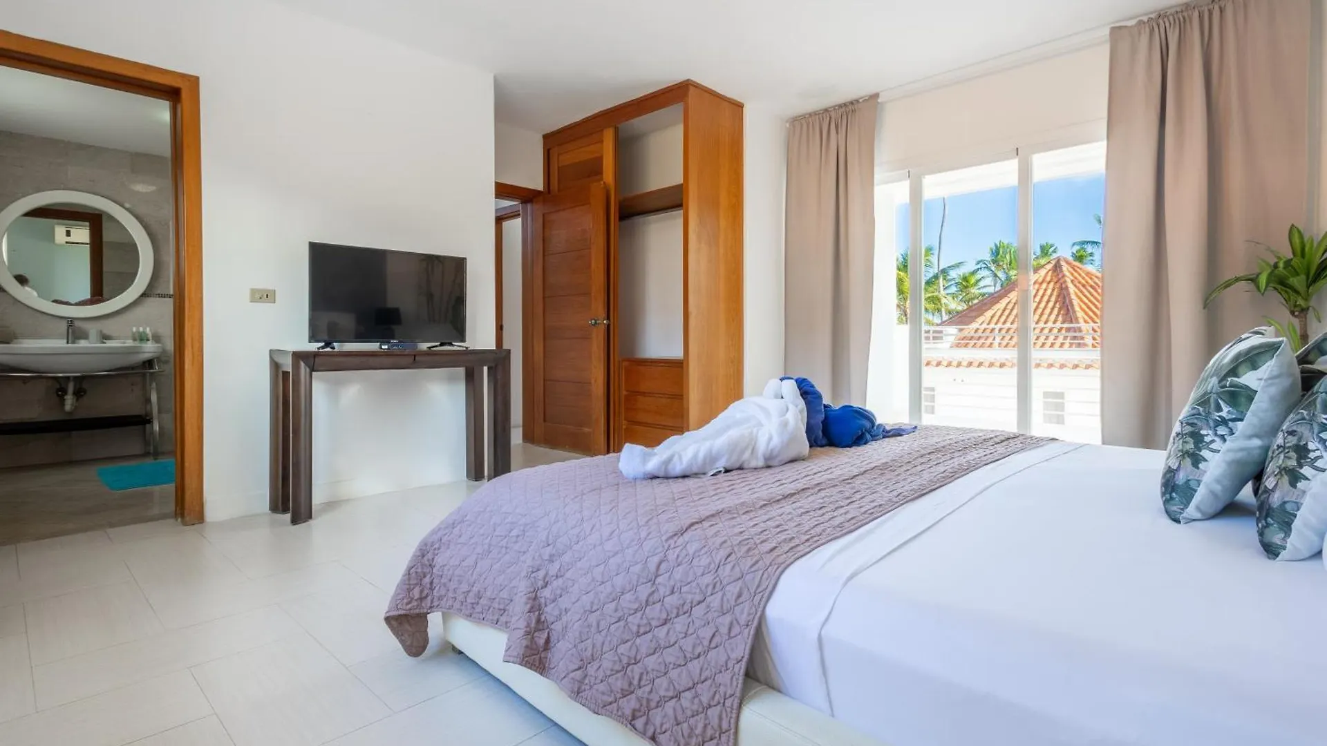 Lejlighed Beachfront Punta Cana Condo For Rent - Ocean View, Private Terrace, And Bbq Den Dominikanske Republik